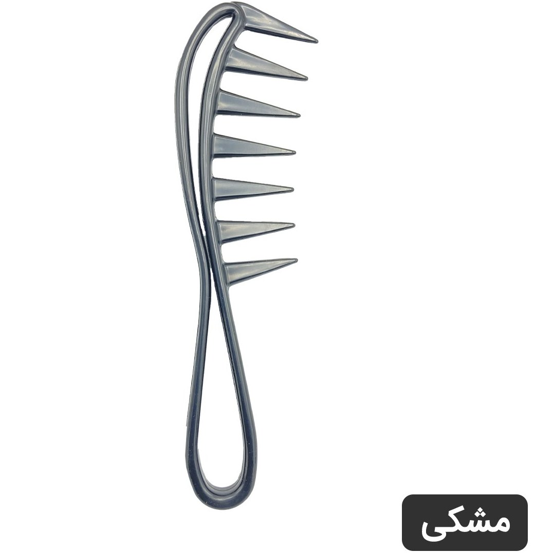 شانه حالت هلالی مشکی