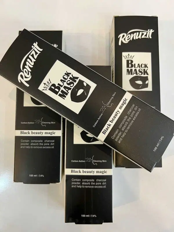 ماسک بلک حاوی پودر ذغال رینوزیت Renuzit BLACK MASK 75ml