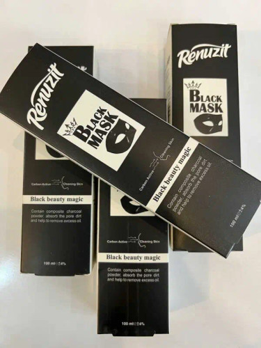 ماسک بلک حاوی پودر ذغال رینوزیت Renuzit BLACK MASK 75ml