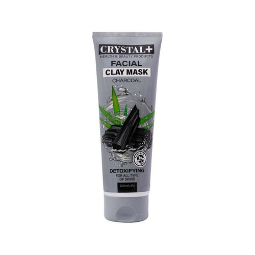 ماسک خاک رس کریستال مناسب انواع پوست کربن فعال CLAY MASK 250ml