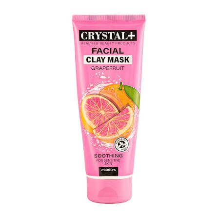 ماسک خاک رس کریستال مناسب پوست حساس گریپ فروت CLAY MASK 250ml