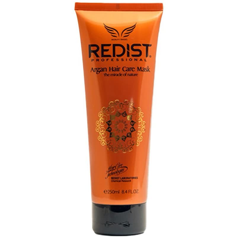ماسک مو ردیست آجری روغن آرگان مناسب موهای خشک و رنگ شده حجم 250 میلی لیتر REDIST