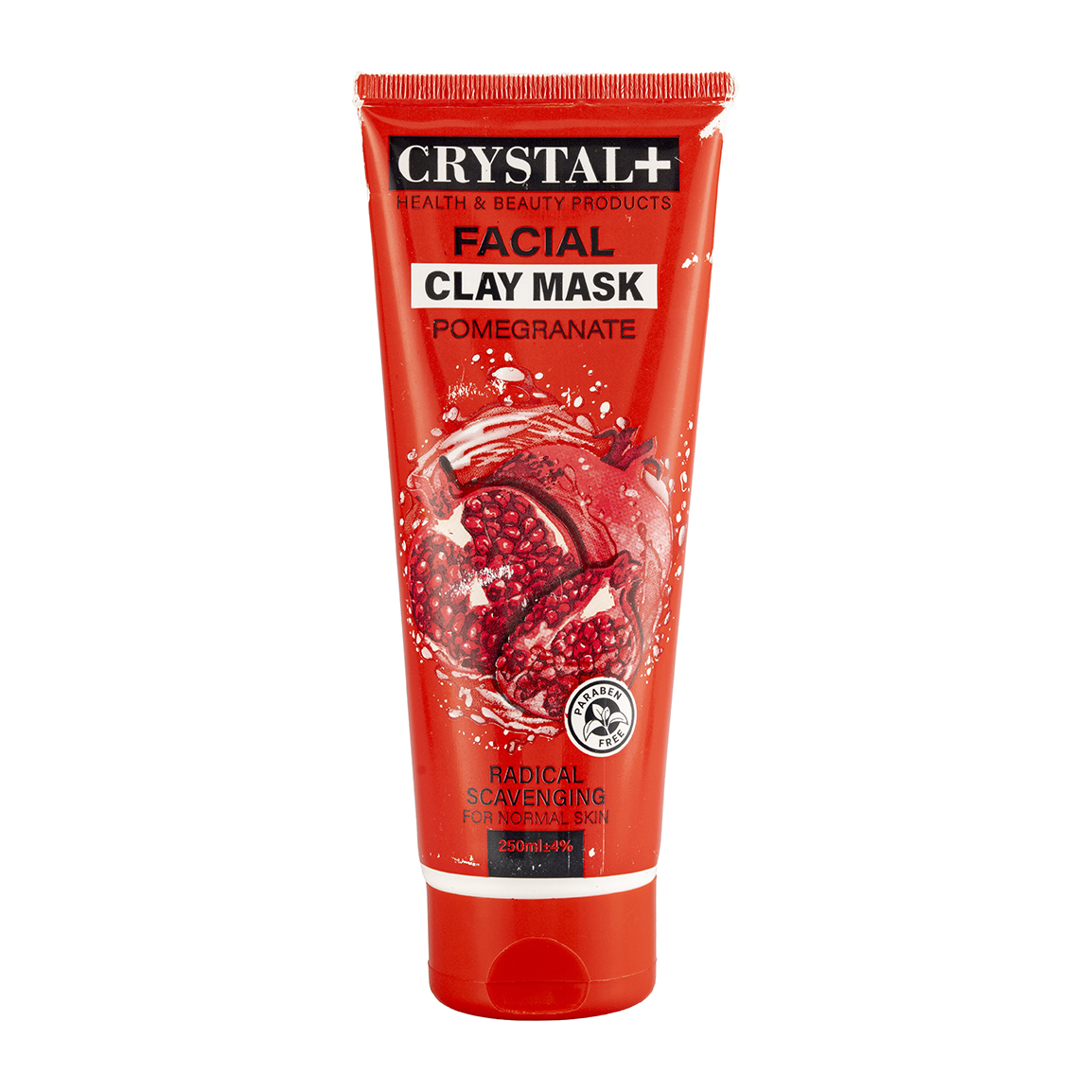 ماسک خاک رس کریستال مناسب پوست معمولی انار CLAY MASK 250ml