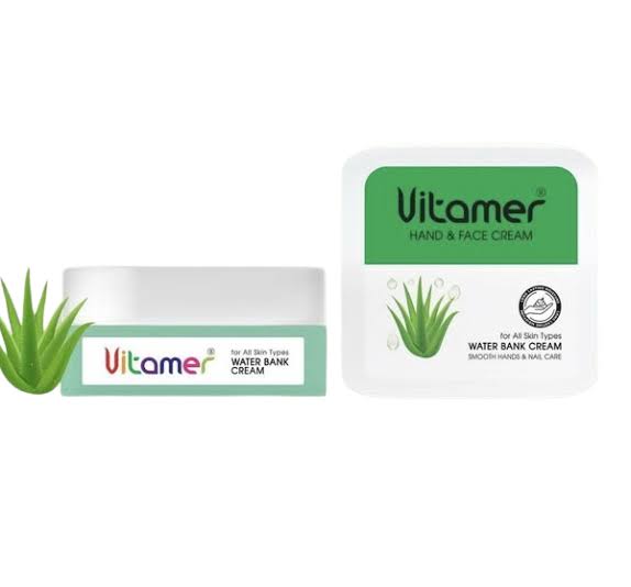 کرم آبرسان دست و صورت ویتامر Vitamer حاوی آلوئه ورا حجم 150 میل