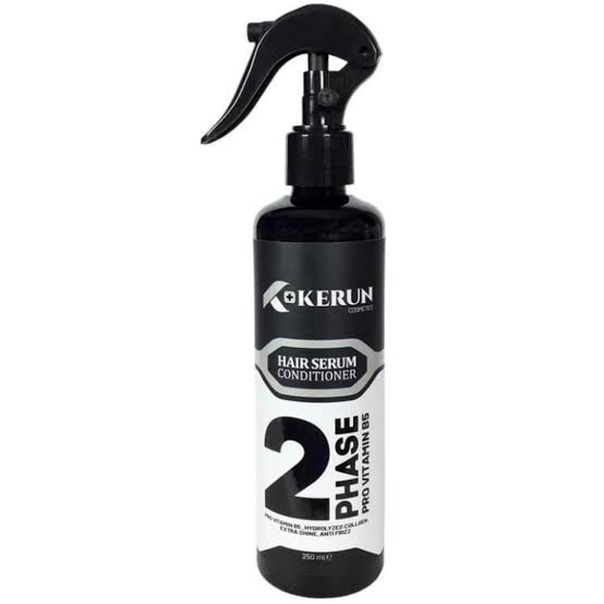اسپری دوفاز حرارتی مو (مغذی ویتامینه) KAKERUN-300ML